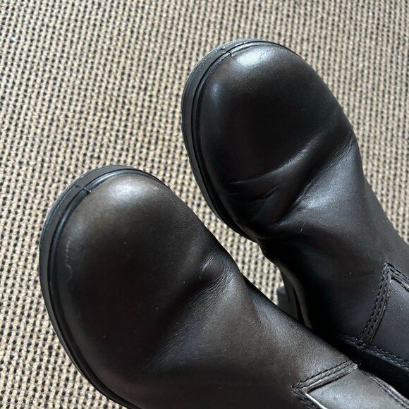 Blundstone Chelsea Boots Black Leather  sz 4 1/2  -(7 1/2 US) - Picture 10 of 11